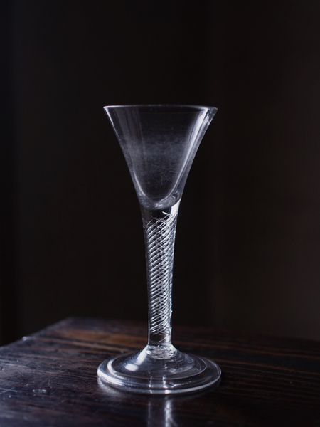 英国エアツイストステムグラス