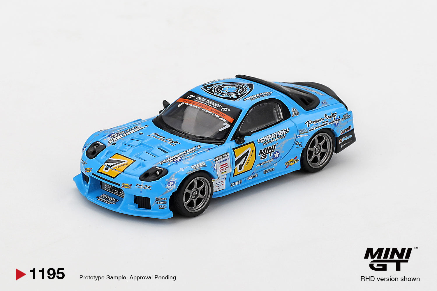 Preorder] MINIGT 1:64 Mazda RX-7 RE-Amemiya 2025 D1GP MGT01195-BL