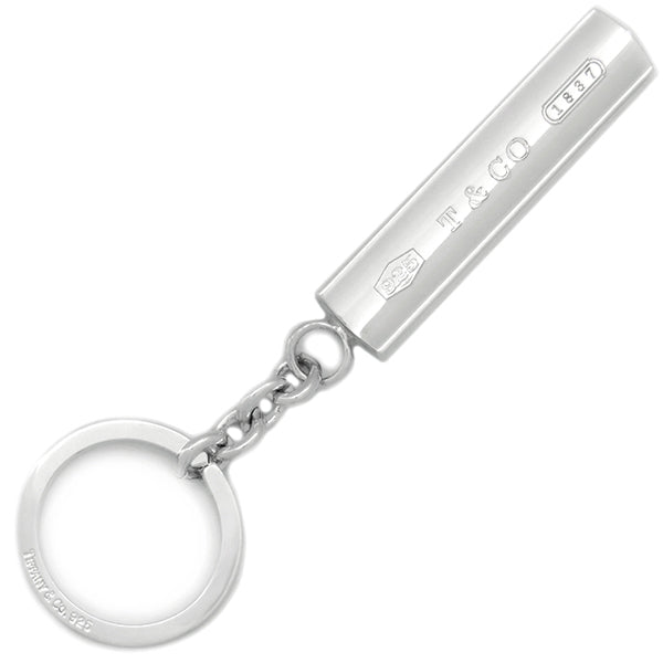 ティファニー Tiffany & Co 1837 バー キーリング シルバー シルバー