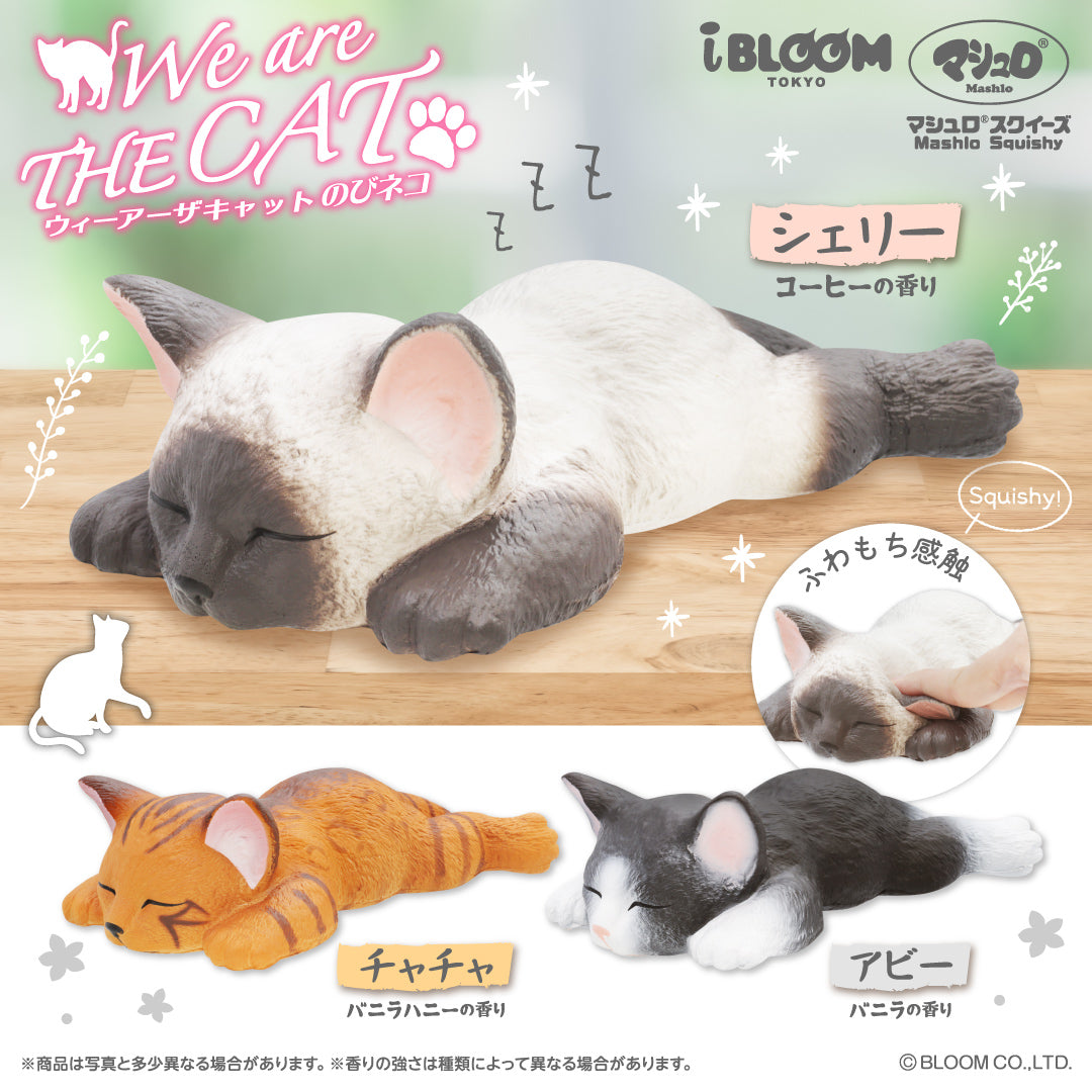 ウィーアーザキャット のびネコ – i-BLOOM SQUISHY OFFICIAL SHOP