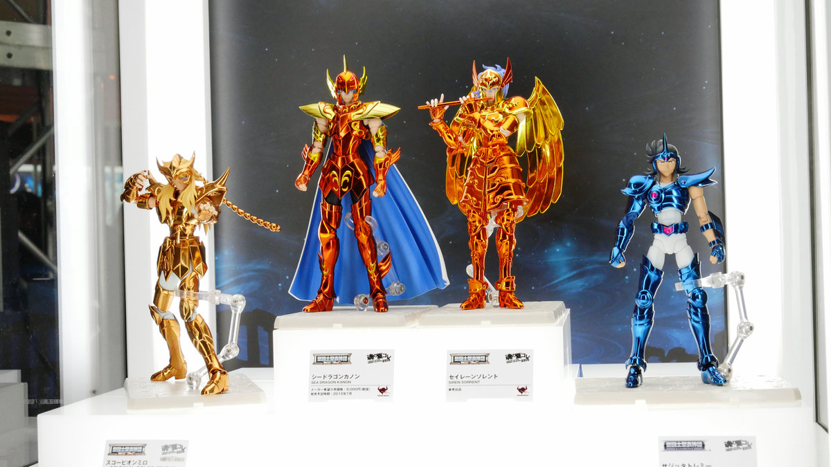 光り輝く黄金聖闘士の小宇宙を感じる「聖闘士聖衣神話EX」新作