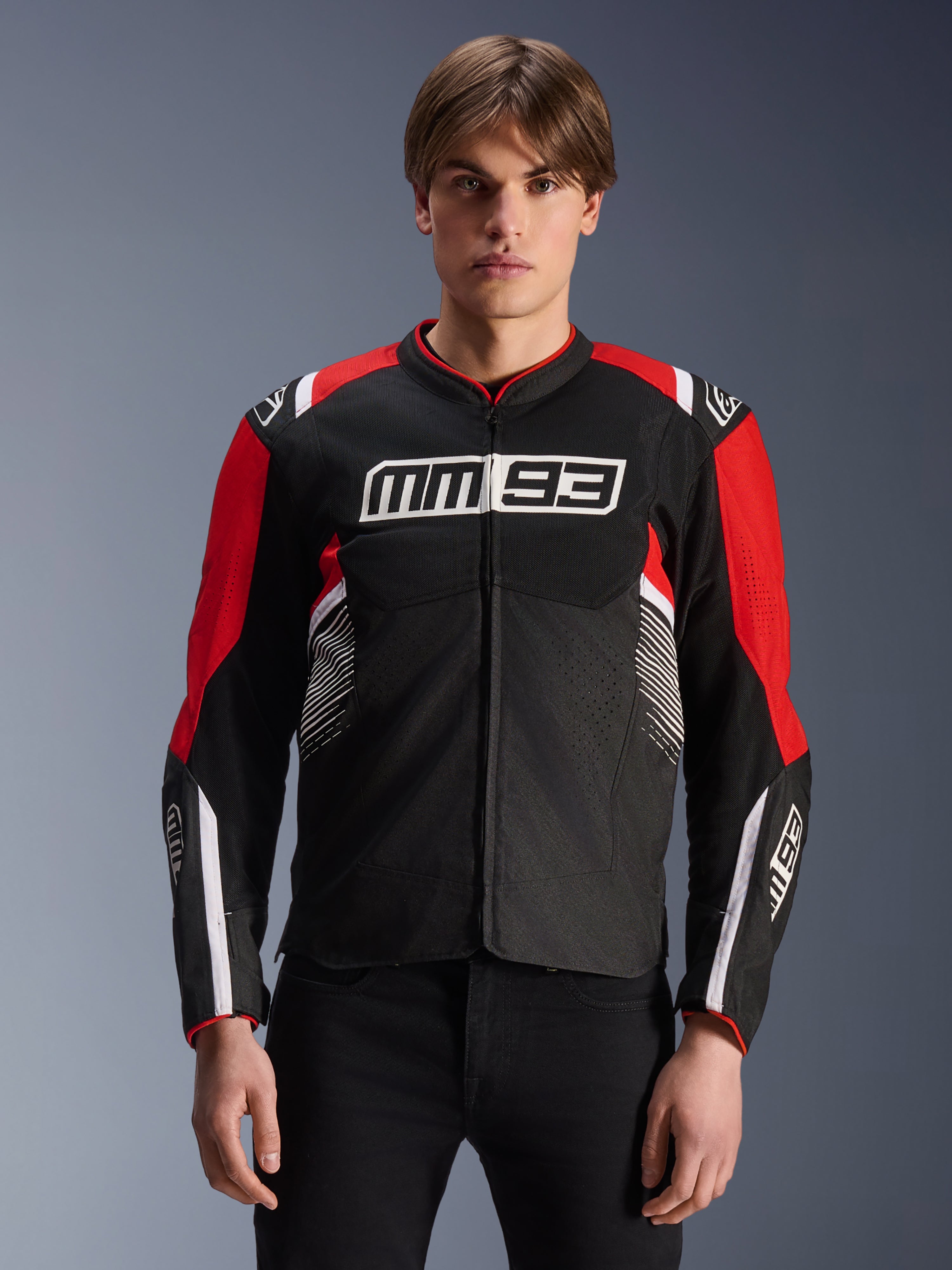 MM93 T-SPS Air V2 - Black Motorcycle Jacket | Alpinestars®