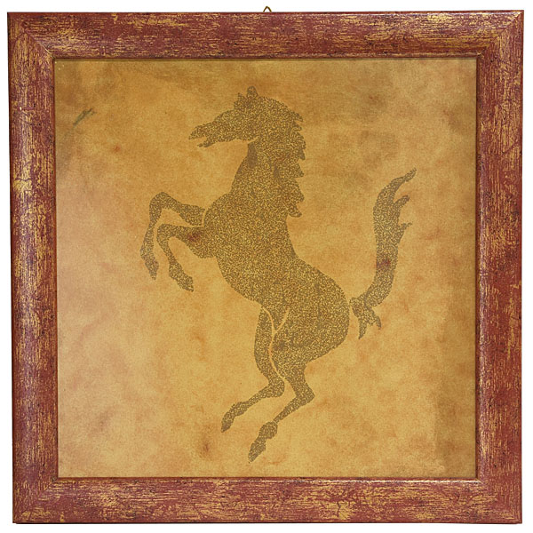 Enzo Ferrari居室壁面用タイル額装仕上げ : イタリア自動車雑貨店