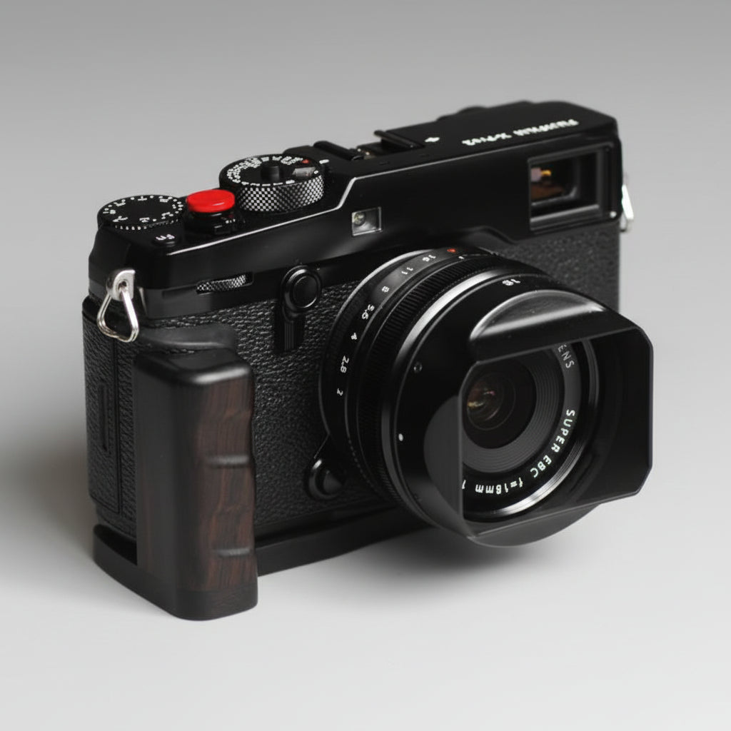 プレミアムハンドメイドFuji xPro 2グリップ📷エレガントで人間工学に