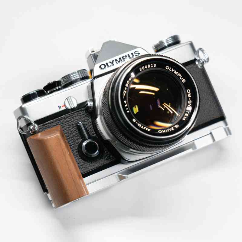 フィルム オリンパス OM1 グリップウッド (OM2 OM3Ti)