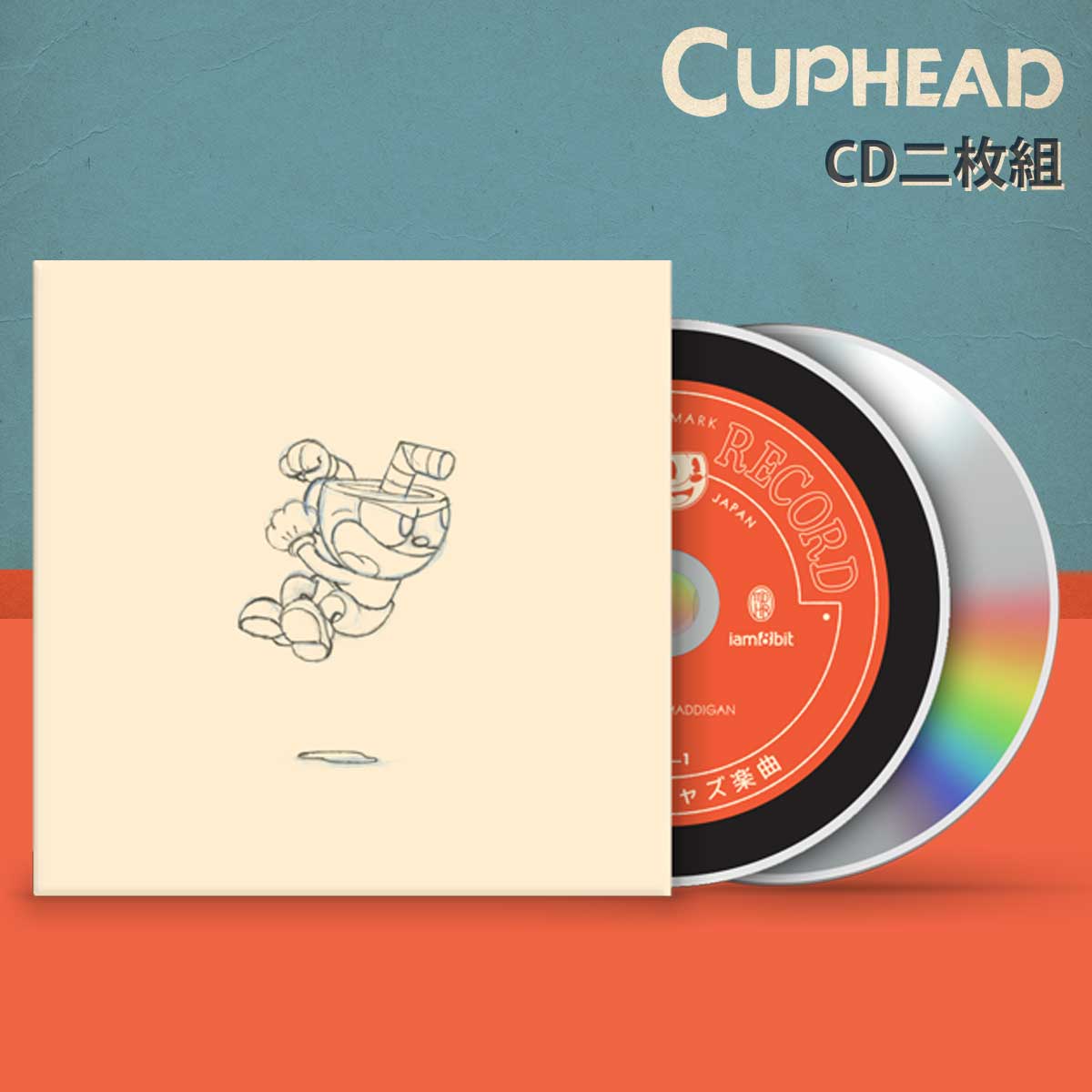 カップヘッド / Cuphead『魅惑ノジャズ楽曲』（CD2枚組) | iam8bit