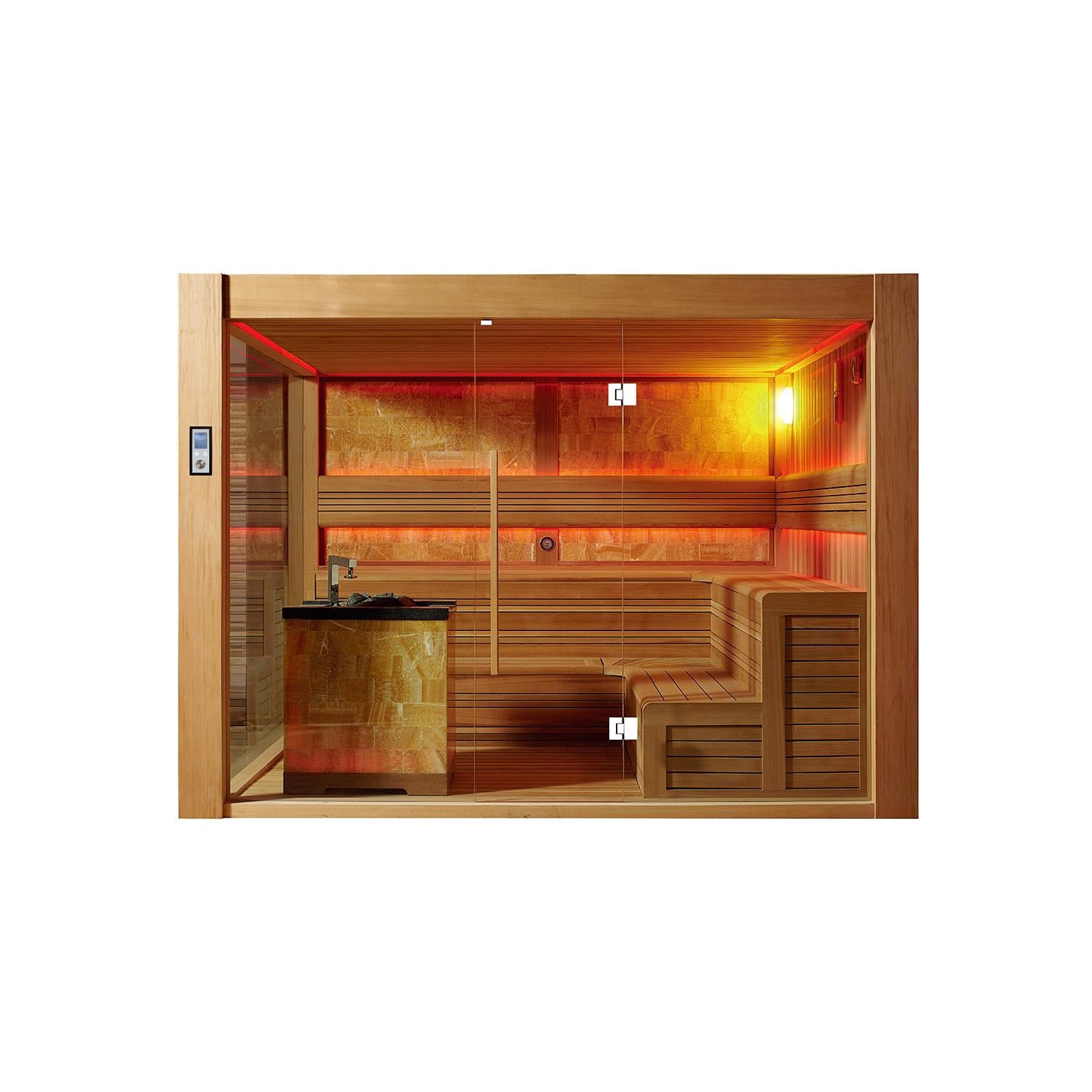 屋内サウナ | 6-8人用 | J-WSD-1500 | ロウリュ対応 | 2サイズ | 自宅