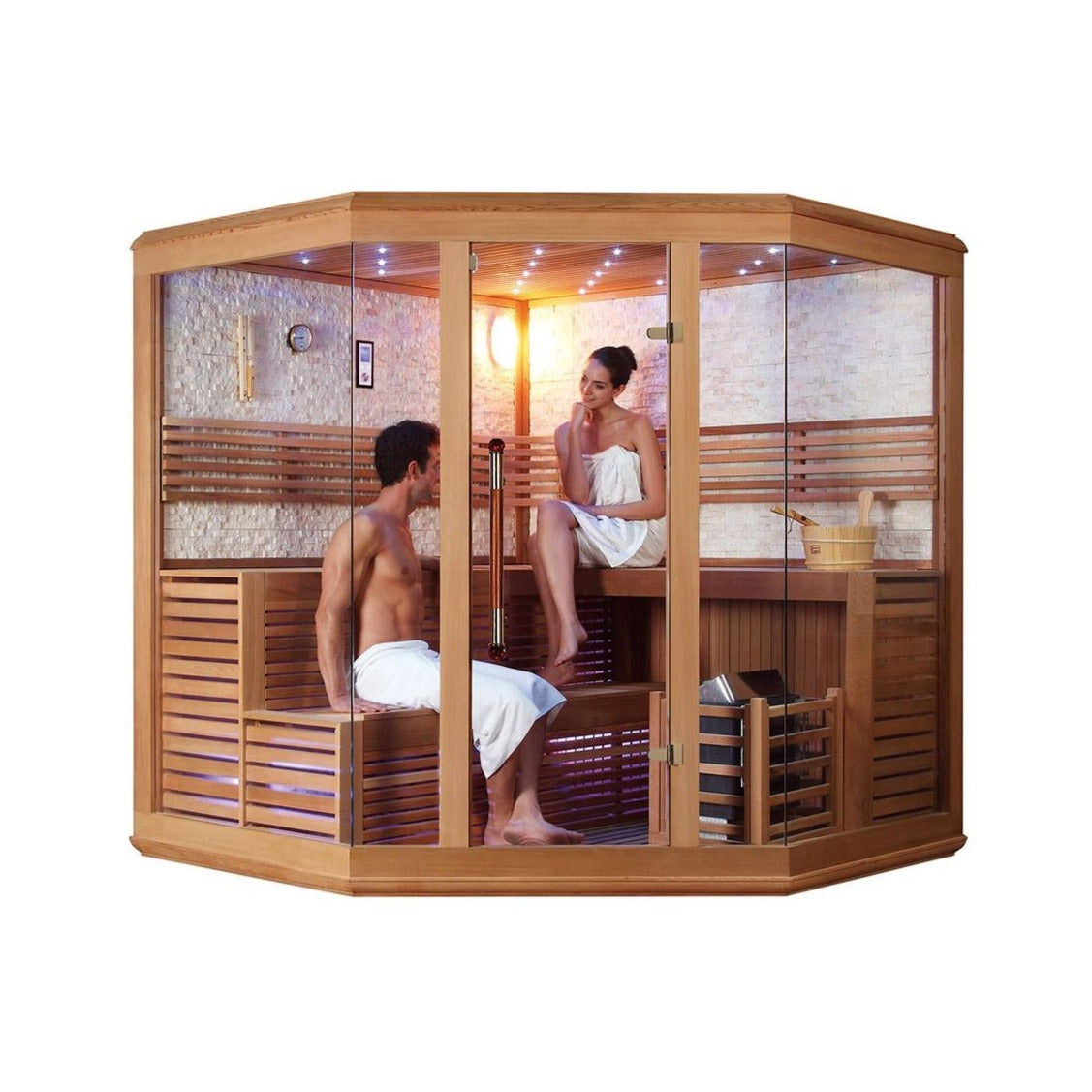 屋内サウナ | 2-4人用 | J-WSD-1221 | Bluetoothスピーカー搭載