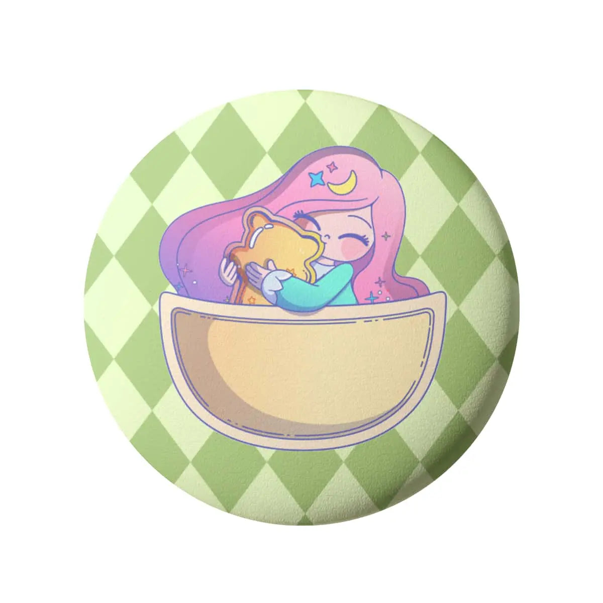 つるもち缶バッジ - idworld