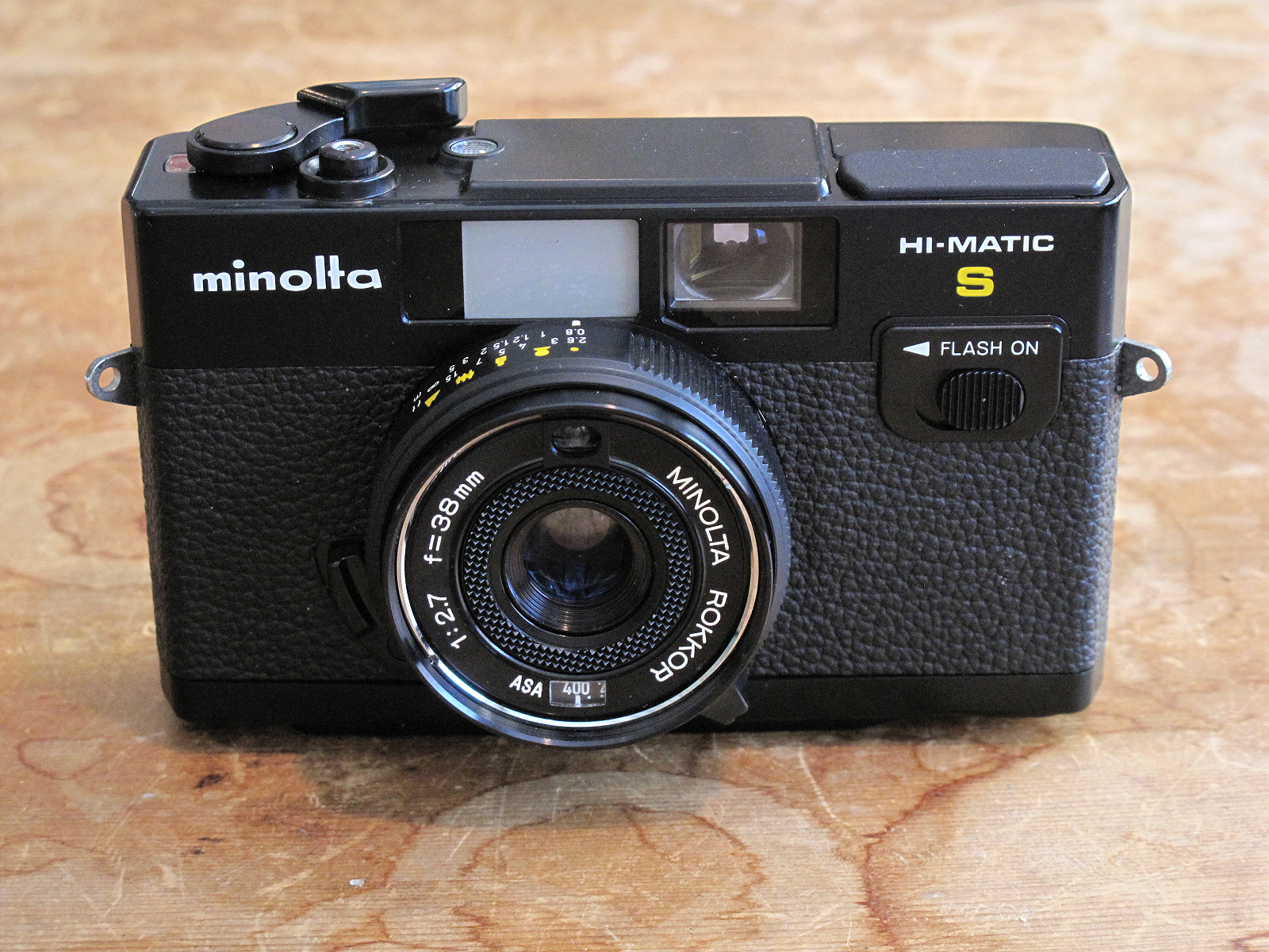 minolta HI-MATIC S | イエネコカメラ 名古屋市 中古フィルムカメラを