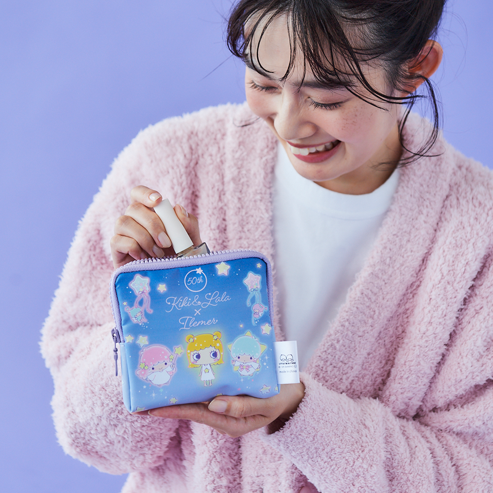キキ＆ララ50th Anniversary｜ちょうどいいサイズのマルチポーチ・pipi