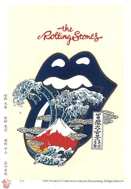 The Rolling Stones浮世絵木版画｜チケットぴあ
