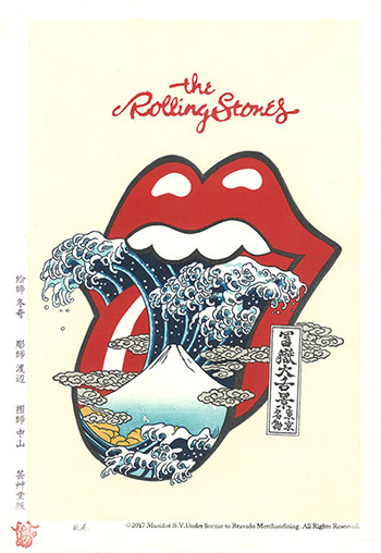 The Rolling Stones浮世絵木版画｜チケットぴあ