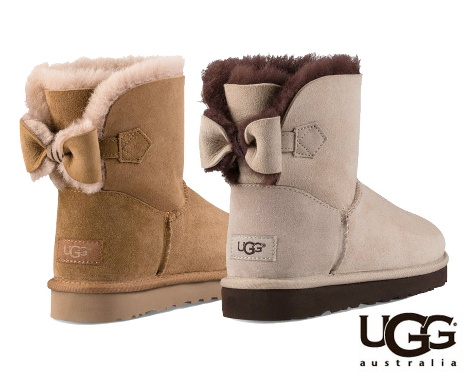 UGG新作リボン付き＆スワロ付きムートンブーツ2種類登場！ - ブランド