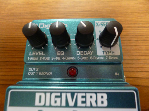 わざとらしいリバーブが魅力？ 『DIGITECH DIGIVERB』 | 元海外在住
