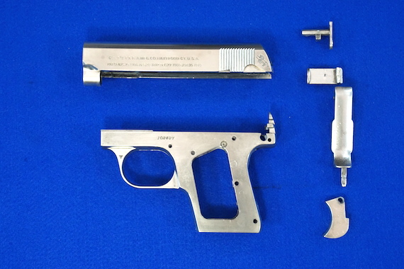 メタルフィニッシュ モデルガン再生計画（コルト25オート編） | 玩具