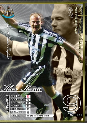 WCCF MVP枠 アラン・シアラー（Alan Shearer） | コインのWCCFオリカ