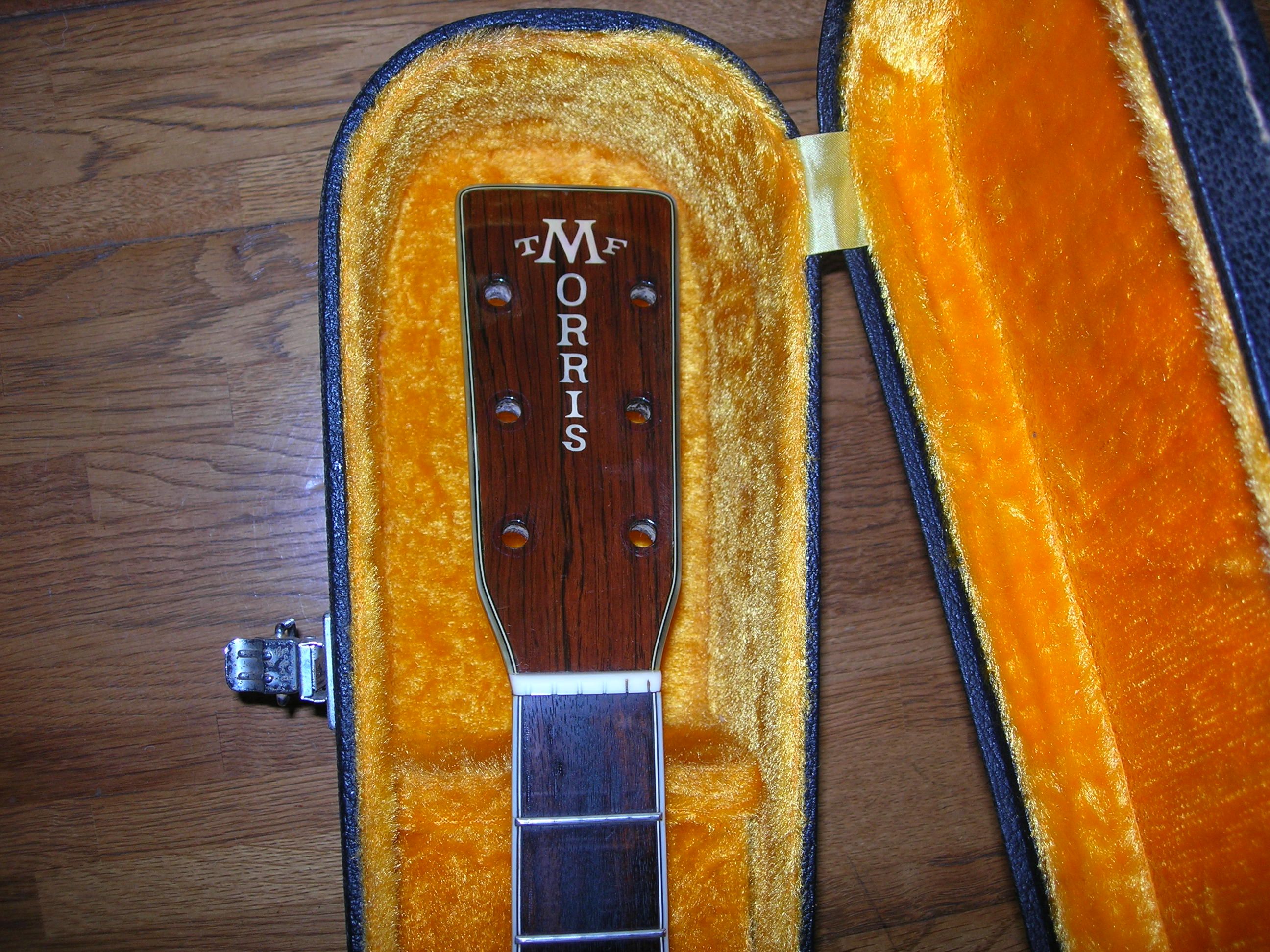 モーリスW-60 ハカランダ JAPANビンテージ メンテ済 サドル、ナット牛