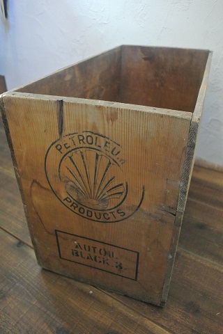ビンテージシェル石油木箱 | リサイクルショップ「やしの実」 - 楽天ブログ