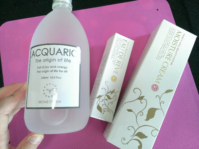 アクアーリオ・オードゥリーベ・かぼくモイスチャークリーム 体験