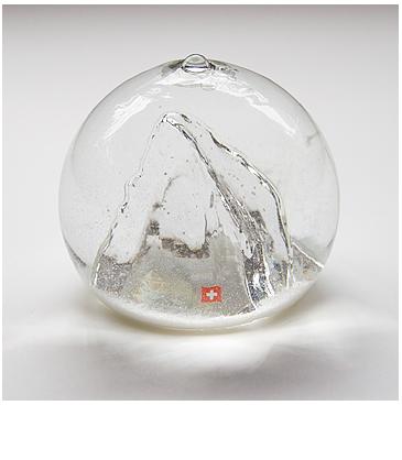 大人のスノードーム（GLAS&LICHT（グラス＆リヒト）社のマッターホルン
