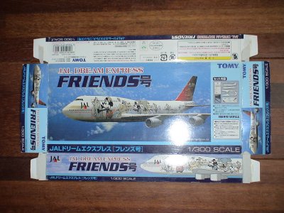 TOMY トミー】 1/300 JALドリームエクスプレス「フレンズ号」 | トイ
