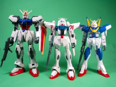 バンダイ 1/100 ガンダムF91 仮組みレビュー | ミーティアの