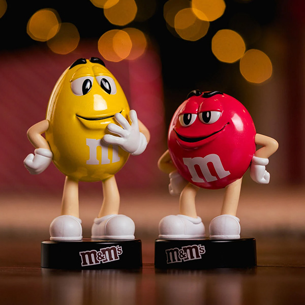 m&m's ダイキャストメタルフィギュア イエロー