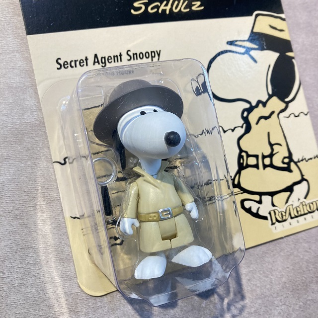 SUPER7 PEANUTS リアクションフィギュア/SECRET AGENT SNOOPY