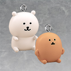 ついてくよ。 自分ツッコミくま キーホルダー