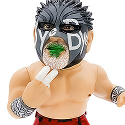 16dソフビコレクション033 グレート・ムタ ByeBye引退Ver.（黒）