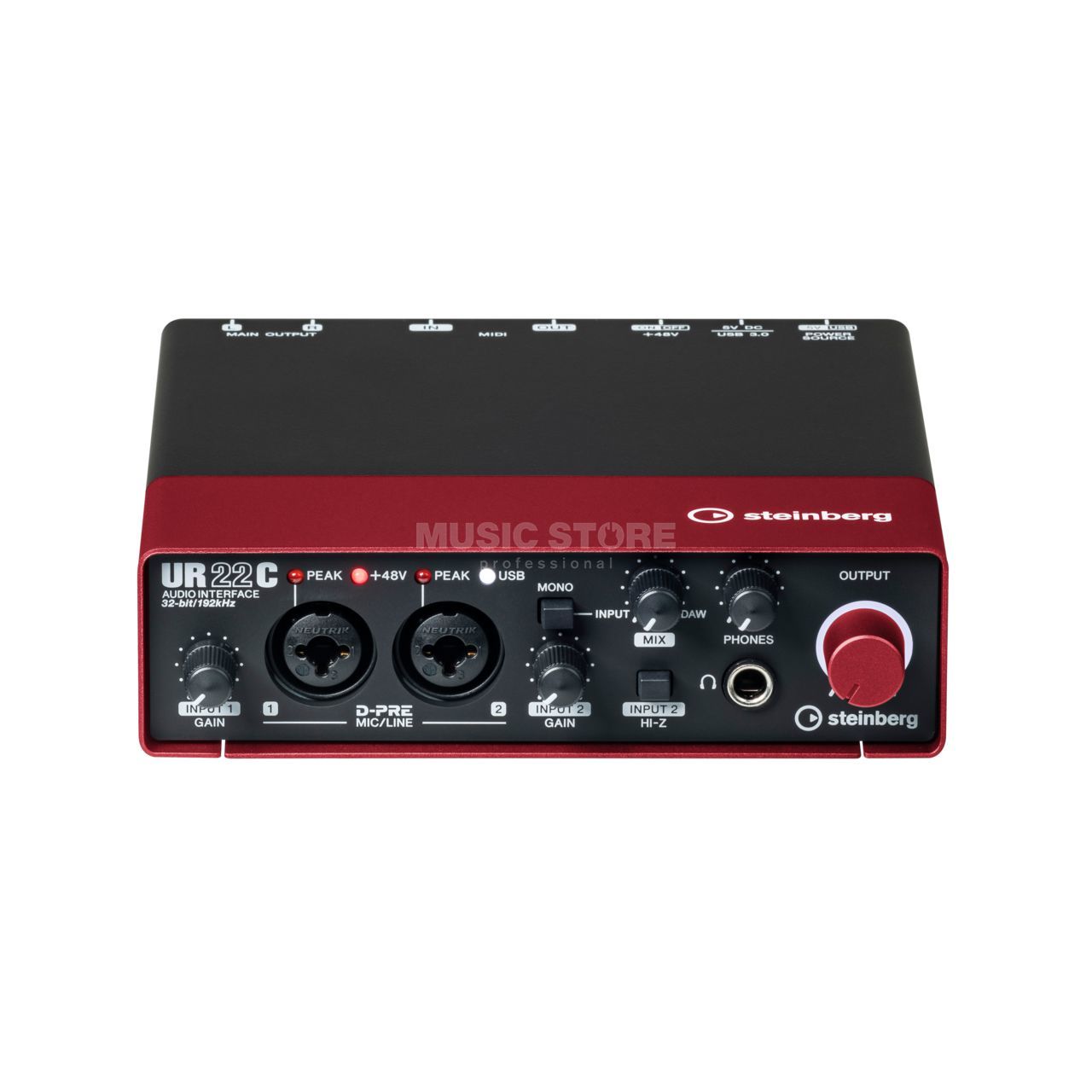 Steinberg UR22C Red USB 3 Audio Interface | USA