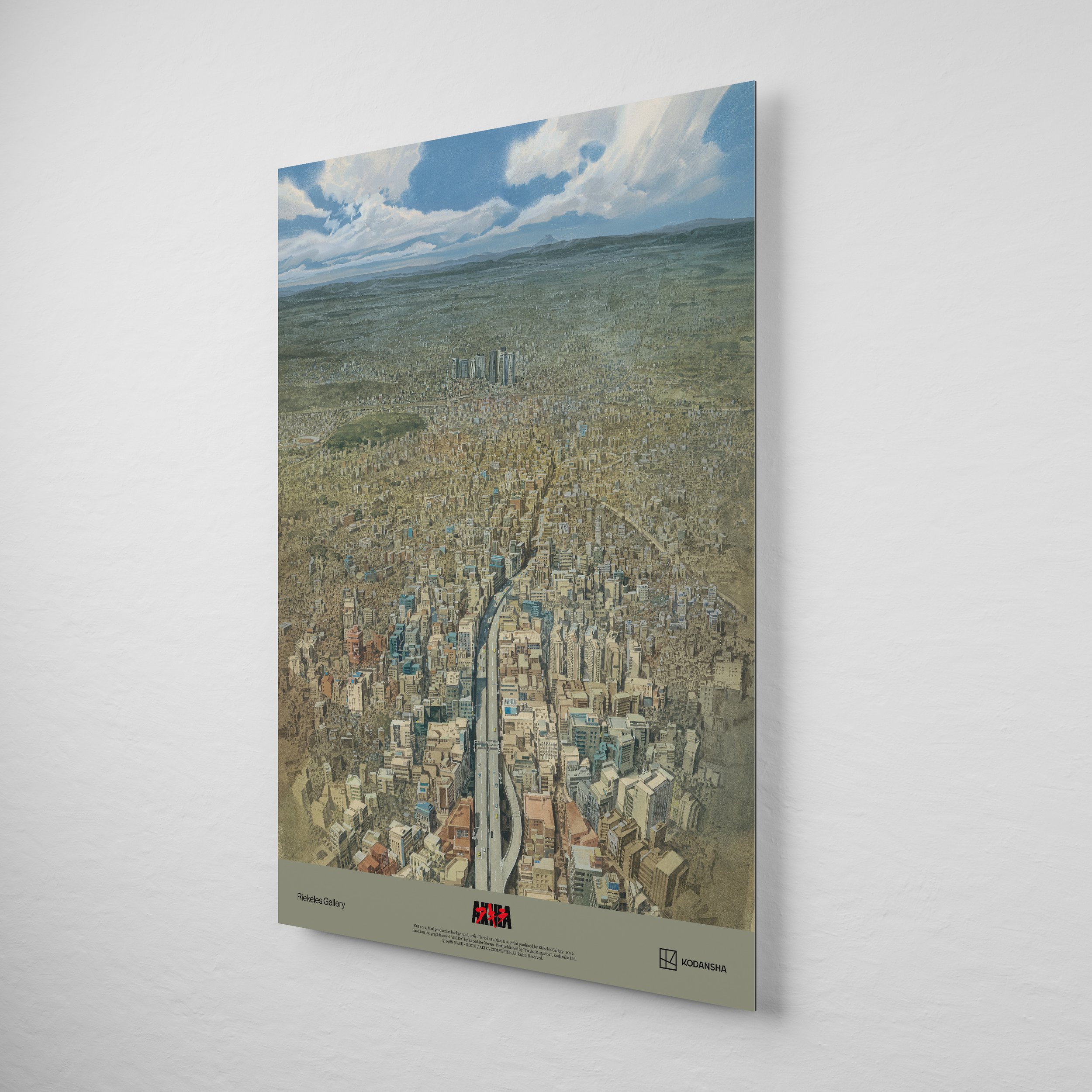 AKIRA, cut no. 1, poster — Riekeles Gallery