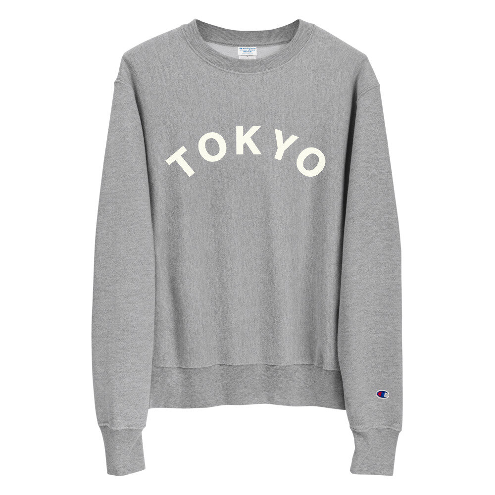 Tokyo Traveled Champion Sweatshirt — reduced design