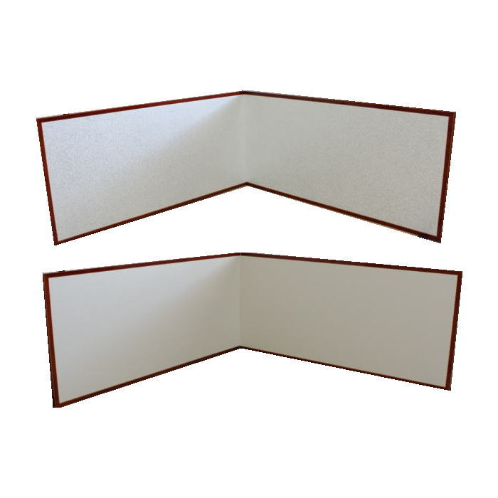 茶器/茶道具 風炉先屏風】 風炉先 1尺5寸 春慶塗縁 銀砂子 裏鳥の子