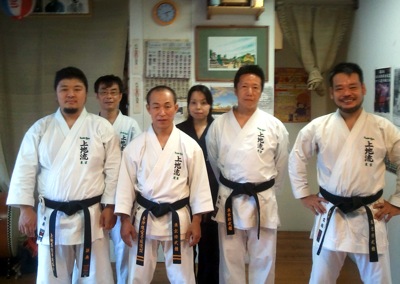 上地流空手道協会 東京総本部 東京修武館 稽古場所/地図