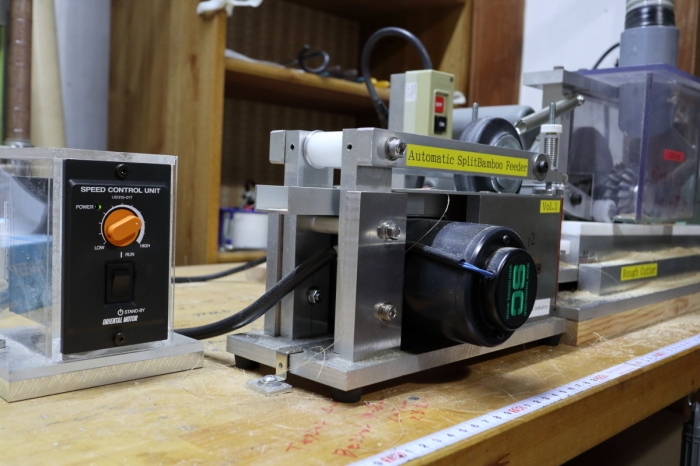 レオンクラフト製ミーリングマシン | Spirit of SplitBamboo