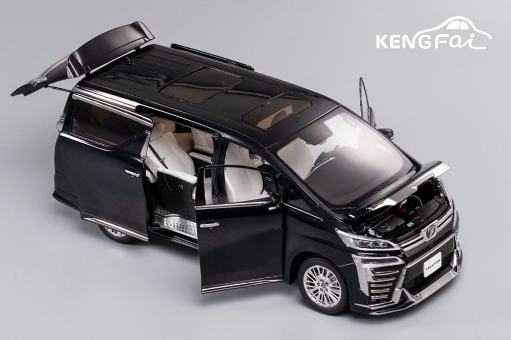 ケンファイ新製品 : 1/18「ヴェルファイア(30系) 後期型」が新登場