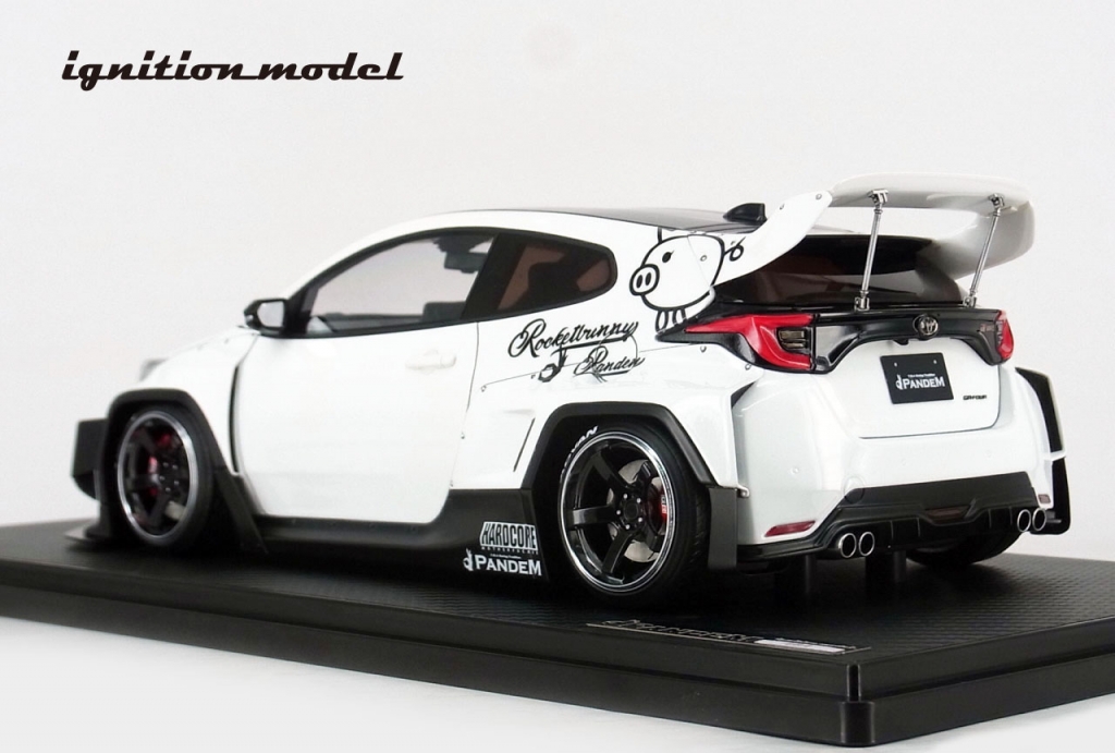 1/18 スケール「PANDEM GR YARIS (4BA)」：鋭意開発中！ | ignition model
