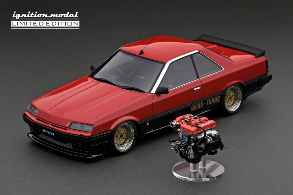 予告：1/18 エンジン付 WEB限定モデル「スカイライン2000 RS-X Turbo-C