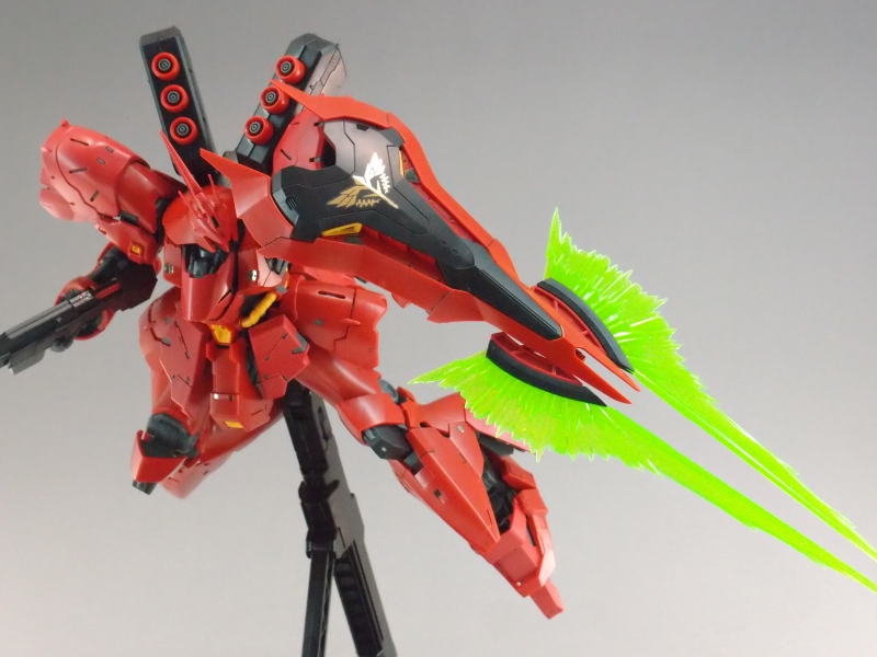 RG 1/144 MSN-04 サザビー (機動戦士ガンダム 逆襲のシャア)レビュー