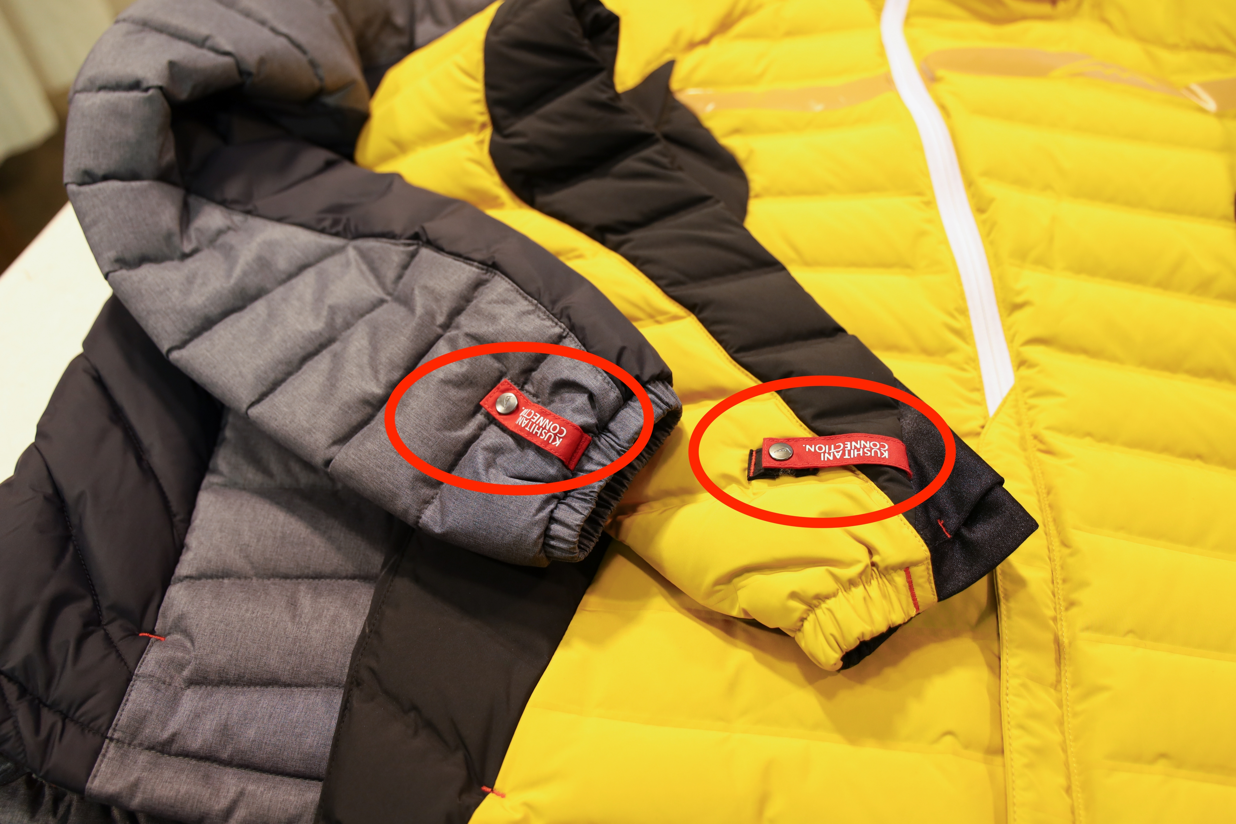 クシタニコネクション応用術(K-2825 ホワイトグースダウンジャケット