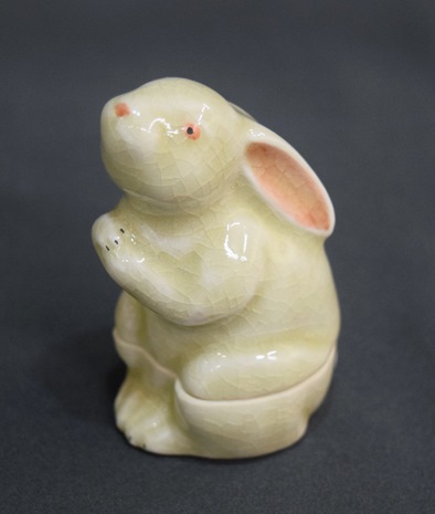 小峠丹山 兎香合 | 茶道具 小西康のぶろぐ