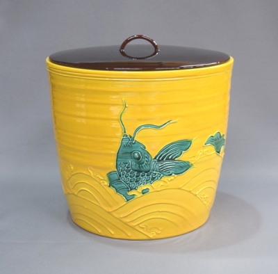 R68 水指 『萩焼』『中村龍和造』 共箱 茶道具 R68 水指 『萩