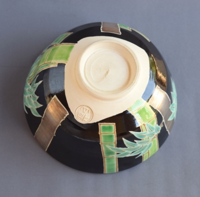琴浦窯 四代和田桐山 色絵竹茶碗 | 茶道具 小西康のぶろぐ