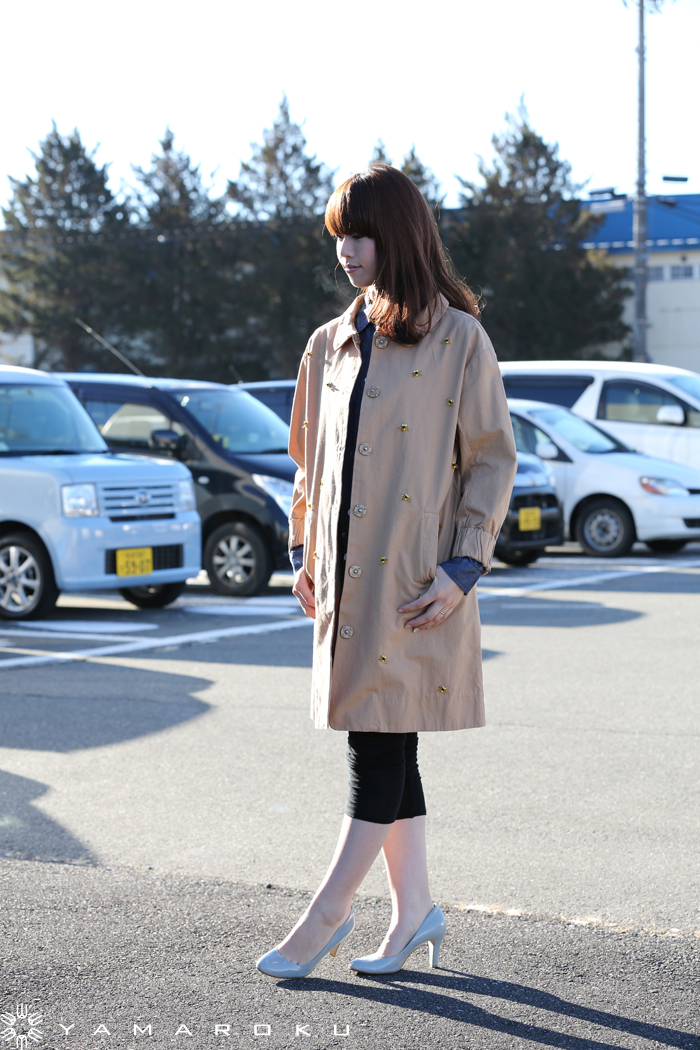 MUVEIL（ミュベール） ハチ刺繍コート！！ | YAMAROKU New Arrival