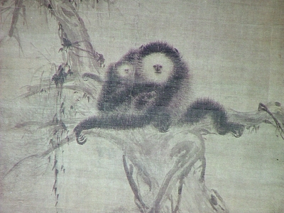 温故知新 水墨名画鑑賞3 牧谿 「猿侯図」 | SHINOHARA TAKAYUKI