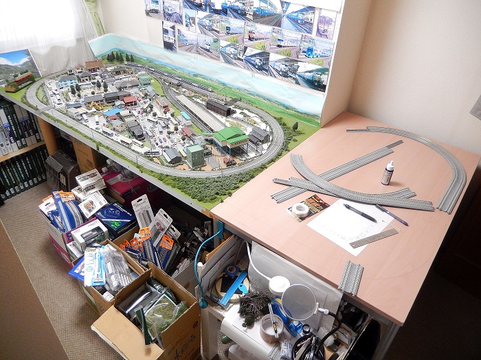 Nゲージジオラマ自宅新レイアウト製作記】明日の為にその3（笑）KATOの