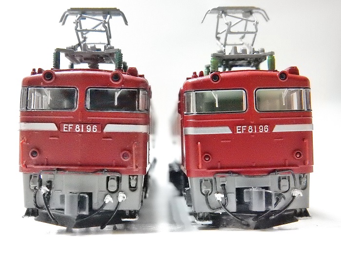 Nゲージ鉄道模型】KATO EF81北斗星色旧製品を少しイジってみましたヽ