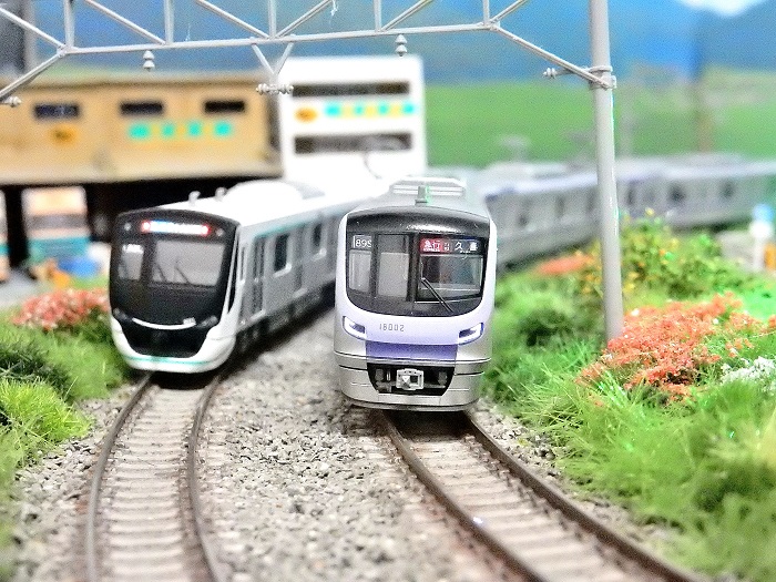 Nゲージ鉄道模型】＜入線報告＞KATO10-1760/10-1761東京メトロ半蔵門線